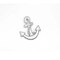 Anchor with Rope Embroidered Iron On Patch for Clothes and Accessories